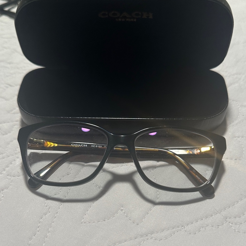 Coach Black and Gold women’s Glasses
